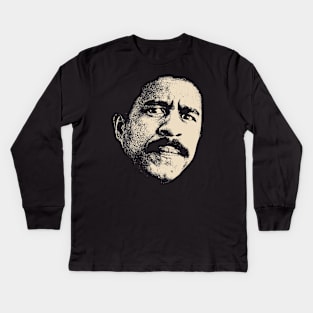 Richard Pryor White Vintage Kids Long Sleeve T-Shirt